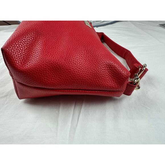 BCBG Cherry Red Vegan Faux Leather - Picture 8 of 13